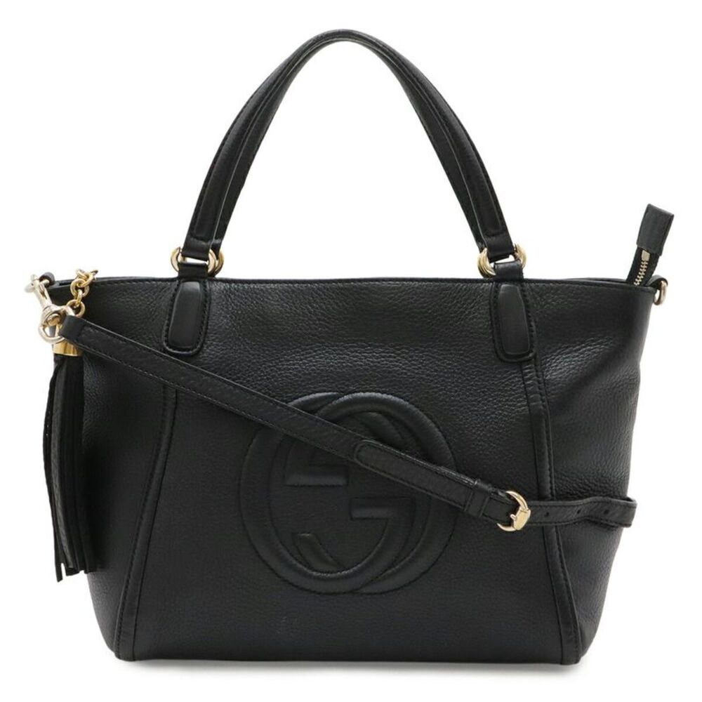 Gucci Soho Leather 2way Tote Bag